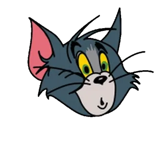 😊 Tom Cat Tom and Jerry gato, desenho animado, animação, animal, felino whatsapp sticker