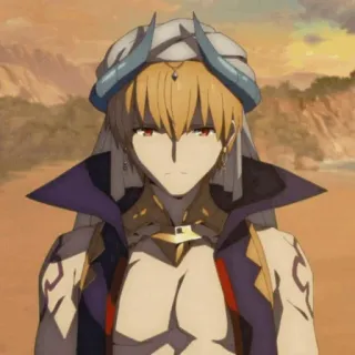 ✨ Gilgamesh Fate/Grand Order anime, archer, king, servant, fate, gilgamesh telegram sticker