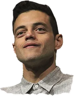 🙂 Rami Malek ator, celebridade, Rami Malek, retrato, homem, pessoa telegram sticker