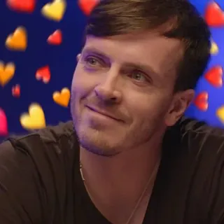 🧡 Mann, Porträt, Lächeln, Person, männlich telegram sticker