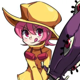 😋 Parasoul Skullgirls Anime, Jeu vidéo, Parasoul, Skullgirls telegram sticker