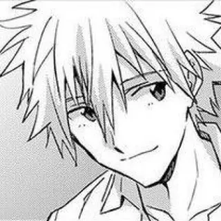 😊 Nagisa Kaworu Neon Genesis Evangelion Anime, Manga, Nagisa Kaworu, Evangelion, Personnage, Portrait telegram sticker