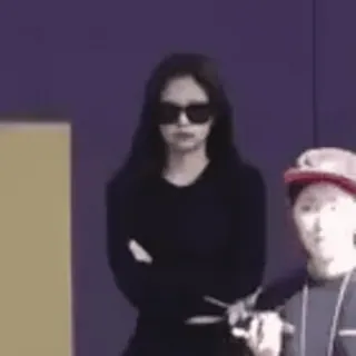 ❤️‍🔥 người, kính râm, Kpop, phong cách, thời trang telegram sticker