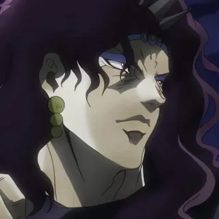 💜 Kars JoJo's Bizarre Adventure Anime, Bösewicht, Kars, Jojos bizarre Abenteuer, Pillar Man telegram sticker