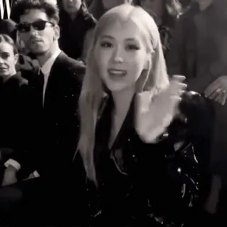 🖊 Rose Роуз, Blackpink, певица, K-pop, мода whatsapp sticker