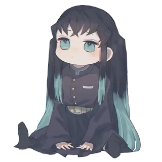 ❄️ Muichiro Tokito Demon Slayer Anime, Demon Slayer, Chibi, Muichiro Tokito, Hashira, Personaggio anime, Carino whatsapp sticker
