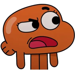 🤔 Darwin Watterson The Amazing World of Gumball Dessin animé, Drôle, Personnage, Animation, Darwin, Gumball, Le Monde Incroyable de Gumball telegram sticker