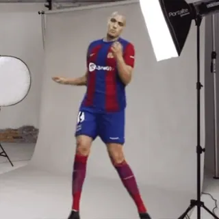 🕺 Robert Lewandowski FC Barcelona Spotify telegram sticker