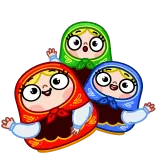 Матрёна от @shurmin_jpg telegram emojis 👋