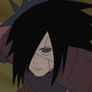 🗝 Madara Uchiha Naruto anime, manga, uchiha, ninja, villain telegram sticker