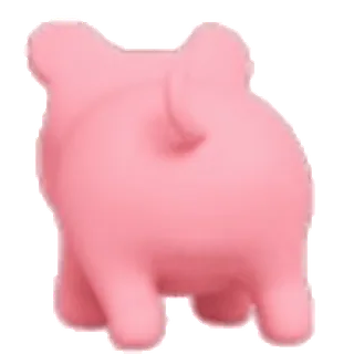 🥳 돼지, 동물, 농장, 분홍색 whatsapp sticker