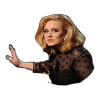 😨 Adele cantor, celebridade, música, pop, feminino telegram sticker