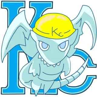 🔧 KC monster, construction, safety, helmet telegram sticker