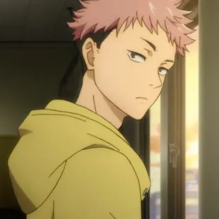 🍂 Yuji Itadori Jujutsu Kaisen Anime, Manga, Charakter, Jujutsu Kaisen, Yuji Itadori whatsapp sticker