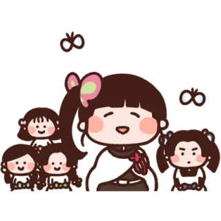 🥰 Anime, Carino, Sticker, Cartone animato, Manga telegram sticker