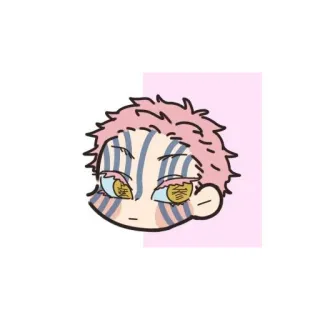 😒 Akaza Demon Slayer Аниме, Клинок, рассекающий демонов, Аказа, Высшая луна, Демон telegram sticker