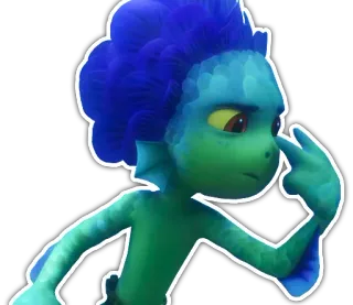 👀 Luca disney, pixar, luca, seemonster, animation, charakter telegram sticker