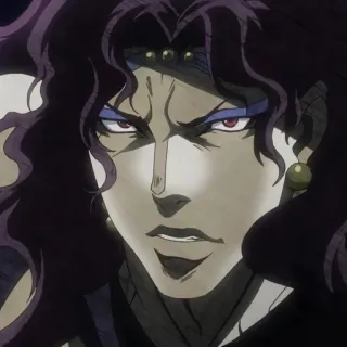 💜 Esidisi JoJo's Bizarre Adventure Anime, Manga, Esidisi, Jojos bizarre Abenteuer, Pillermänner, Krieger, Bösewicht telegram sticker
