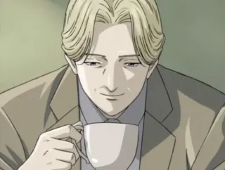 😂 Johan Liebert Monster Anime, Monster, Johan Liebert, Psychothriller, Mystery, Charakter, Tee trinken telegram sticker
