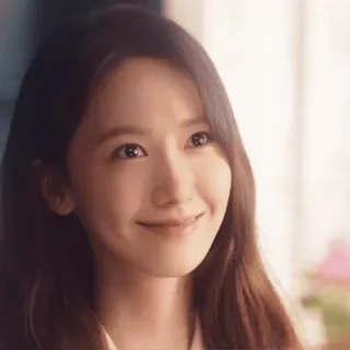 💯 Im Yoona kpop, ragazza, sorriso, carina, celebrità, asiatica telegram sticker