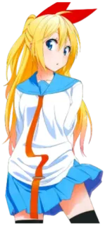 Chitoge (Nisekoi) @STIKERFORALL telegram stickers