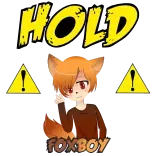 FoxBoy whatsapp stickers