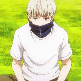 ☠️ Toge Inumaki Jujutsu Kaisen Anime, Jujutsu Kaisen, Toge Inumaki, Người dùng nguyền chú, Nhân vật whatsapp sticker