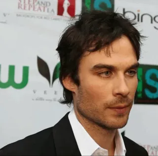 🥀 Ian Somerhalder actor, celebrity, man, portrait telegram sticker