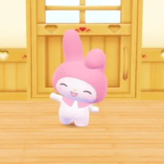 😆 My Melody My Melody, Sanrio, słodkie, kawaii, kreskówka, naklejka telegram sticker