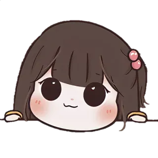 🎐 hoạt hình, dễ thương, cô gái, anime, nhãn dán telegram sticker