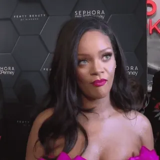 ๐ค Rihanna singer, celebrity, pop star, beauty, fashion whatsapp sticker