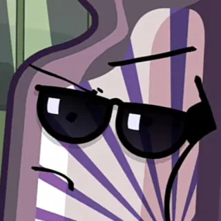 😎 legal, óculos de sol, desenho animado, personagem telegram sticker