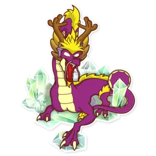 🐲 dragão, fantasia, monstro, criatura, mítico telegram sticker