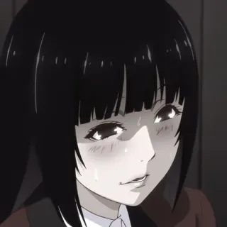 🃏 Yumeko Jabami Kakegurui 动漫, 漫画, 狂赌之渊, 蛇喰梦子, 动画, 日语 telegram sticker