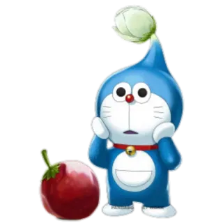 🍒 Doraemon doraemon, anime, katzenroboter, comic, lustig whatsapp sticker