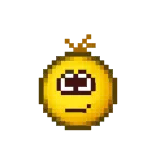 ☺️ Emoji, Pixel, Kuning, Wajah, Ekspresi telegram sticker