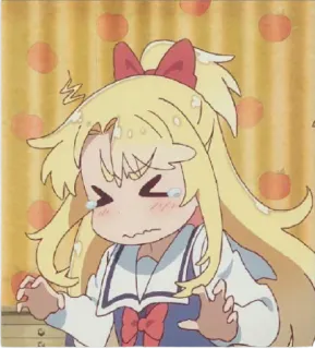 😢 Anime, Llorando, Kawaii, Dibujo animado, Sticker, Emoción, Molesto, Triste telegram sticker