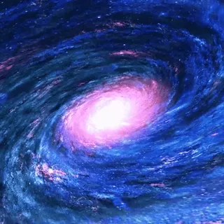 🌌 галактика, вселенная, космос, спираль, туманность, астрономия telegram sticker