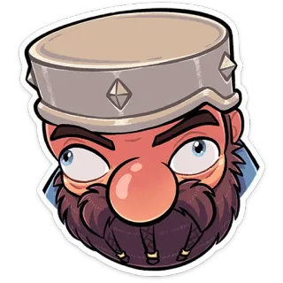⭐ figur, aufkleber, kunst, gesicht, porträt, comic telegram sticker