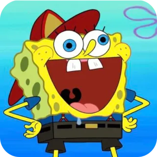 🥴 SpongeBob SquarePants cartoon, spongebob, squarepants, funny, happy telegram sticker