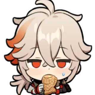😕 Kaedehara Kazuha Genshin Impact Anime, Genshin Impact, Kazuha, Kaedehara Kazuha, Videojuego, Personaje telegram sticker