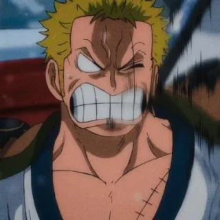 🌽 Zoro One Piece anime, zoro, one piece, roronoa zoro, swordsman, character telegram sticker