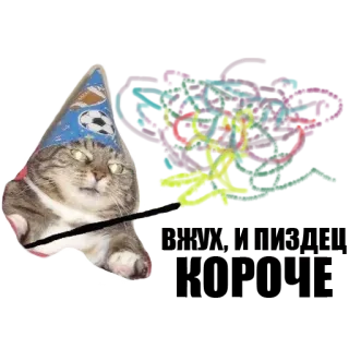 ✨ kat, tovenaar, magie, fantasie, dier, sticker telegram sticker
