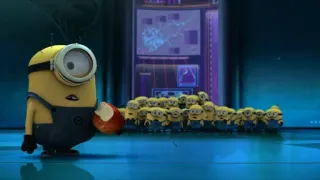 🙁 Minion cartoon, minions, funny, yellow, character telegram sticker