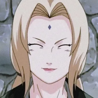 🥋 Tsunade Naruto anime, woman, ninja, medic, hokage telegram sticker