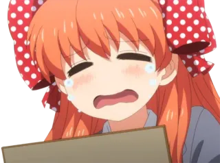 😭 Anime, weinen, traurig, Mädchen, Tränen whatsapp sticker