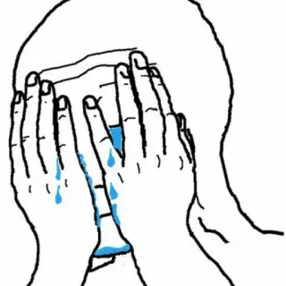 😭 triste, pianto, meme, espressione, emozioni telegram sticker