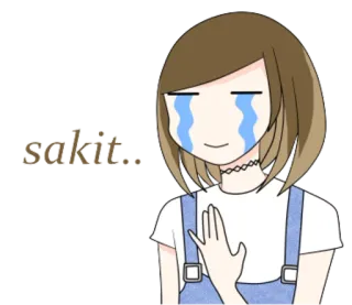 😭 sakit... telegram sticker