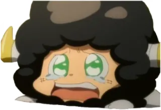 🥺 Anime, Piangere, Triste, Personaggio, Cartone animato telegram sticker