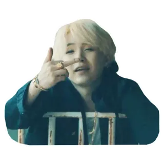 🖕 dito medio, gesto, offensivo, persona telegram sticker